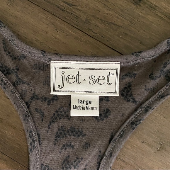 Jet Set- Racer Tank Burnout - Picture 6 of 7